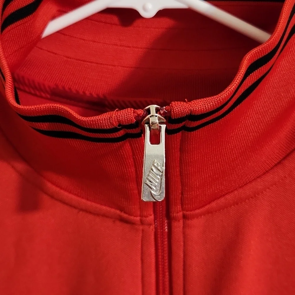 Vintage Y2K Nike Manchester United Track Jacket Full Zip Sz XL Soccer Futbol EUC - Picture 4 of 14